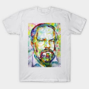 PHILIP K. DICK watercolor portrait .2 T-Shirt